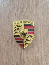 Logo Écusson pour volant Porsche 911 Cayenne Macan Cayman Boxster Panamera