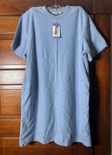Steve Madden Short Sleeve Sweater Dress Women’s XXL Plein Air Heather