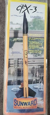 Sunward The CFX-3 NOS. Vig. OOP. Model Rocket Kit Free Shipping No Reserve!