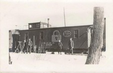Railroad Surveyors, Michigan Central MI Michigan RPPC Photo Postcard COPY