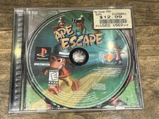 Playstation 1 Ape Escape Disc & Art Only Sony PS1 Rare Game Vintage NO MANUAL