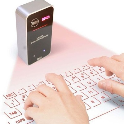 Wireless Virtual Laser Projection Keyboard Bluetooth Portable Smartphone Tablet
