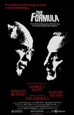 The Formula movie poster  - 11 x 17 inches - Marlon Brando, George C. Scott