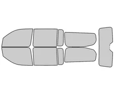 DIY PreCut Premium 3M Ceramic Window Tint Kit Jeep Wagoneer 2000-25 ALL Windows