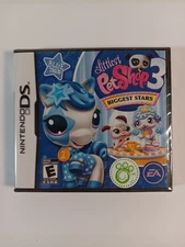 Littlest Pet Shop 3: Biggest Stars Blue Team Nintendo DS 2009 Brand New Sealed!
