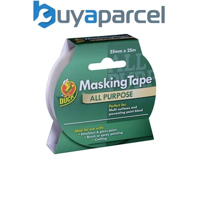 Shurtape 232316 Duck Tape All-Purpose Masking Tape 25mm x 25m SHU232147