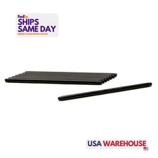 Manley 25787-1, One Black Chromoly 3/8In Moly Pushrod - 7.800In Long Performance