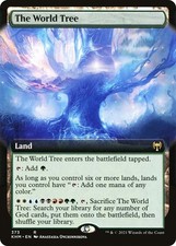The World Tree (Extended Art) - Normal NM MTG Kaldheim