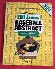 The Bill James Baseball Abstract 1987 Paperback  Book That Launched Sabermetrics