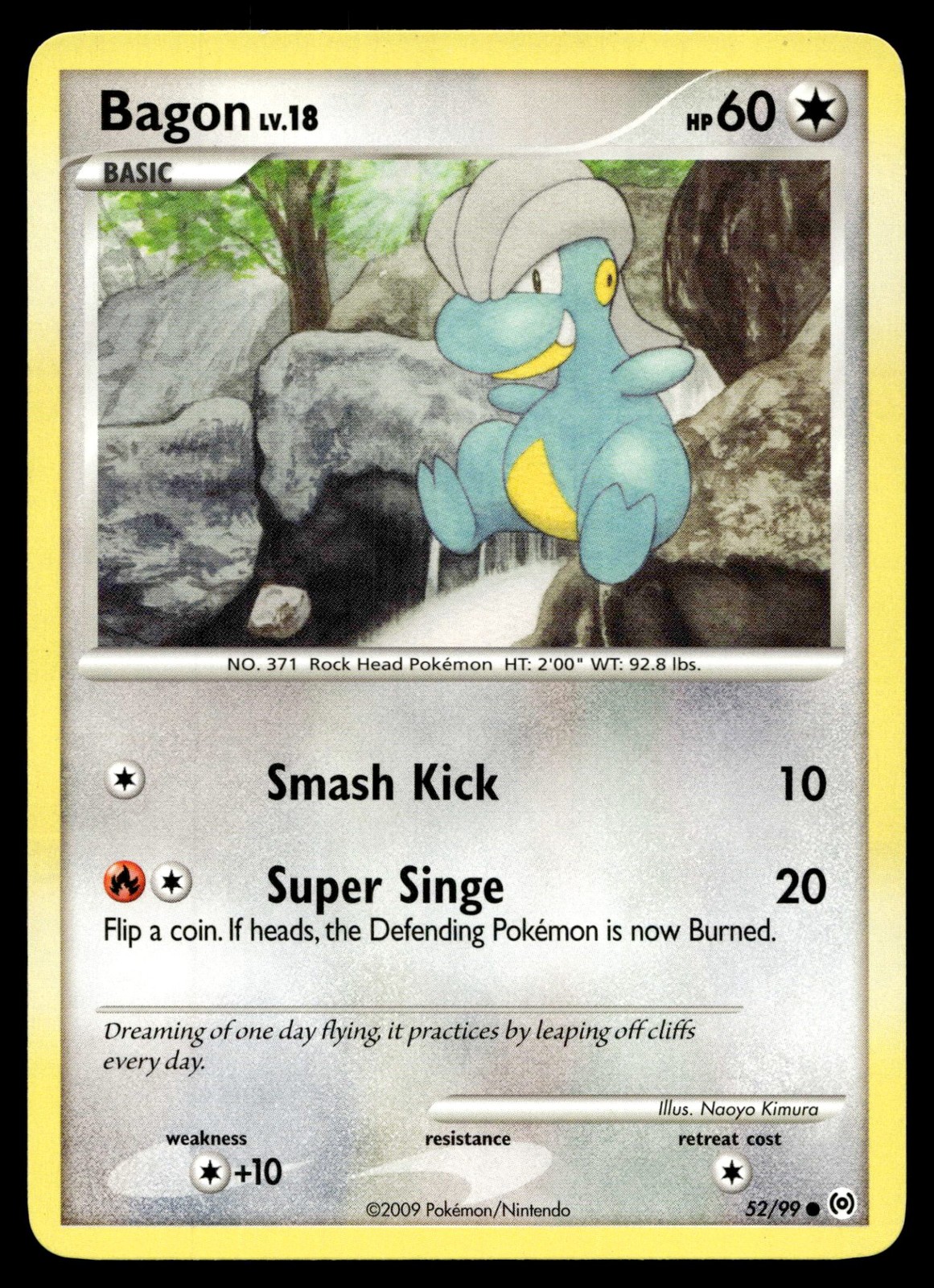 Bagon 52/99 - Pokemon Arceus - NM