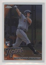 2010 Topps Chrome Brennan Boesch #182 jm6