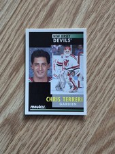 1991-92 Pinnacle French #247 Chris Terreri