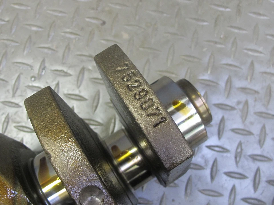 06-08 BMW E86 E85 Z4 N52 MOTOR 3,0 L CIGÜEÑAL 68 K MILLAS 7529071 OEM Foto 3 de 4