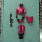 Vintage 1985 GI Joe Cobra Crimson Guard Action Hasbro Figurine