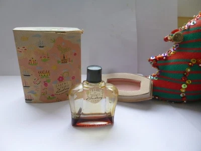 Flacon ANCIEN CHARME de FRANCE de COUDRAY quasi VIDE + JOLI BOITIER Abimé ANCIEN - Photo 1/4