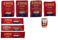 Barilla Al Bronzo Pasta Mix 7X500G Mezzi Rigatoni Fusilli Mezze Penne +Polpa