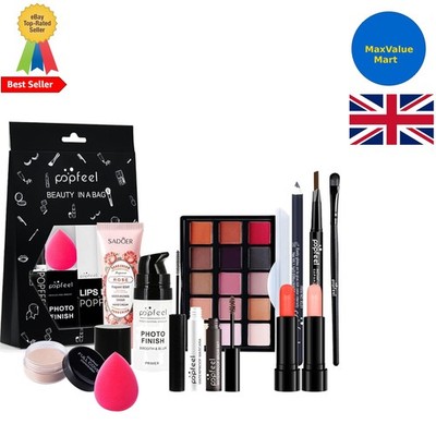 All in One Make-up Set, Schminkset für Frauen Komplettset, Make up Geschenkset für Frauen