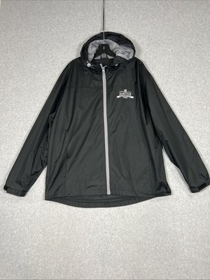 ACE USA Jacket Mens XL Black Embroidered Windbreaker - Ramstein Germany 1953