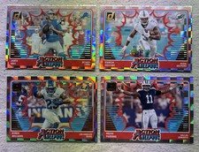 2024 Donruss Football Action All Pros Insert Lot of 4 Jared Goff Parsons