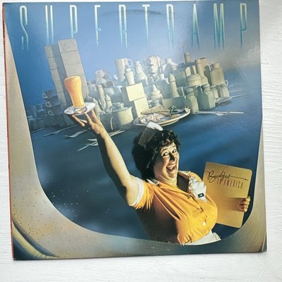 Supertramp Breakfast in America LP Vinyl 12'' 33 RPM A&M Records SP-3708