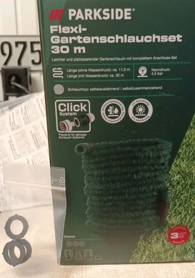 3 Ersatz Dichtungen Gummi für Lidl Parkside Flexibler Gartenschlauch Neu!