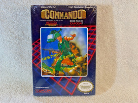 Commando (Nintendo NES, 1986) CID Complete Very Nice
