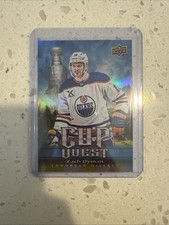 2025-26 Upper Deck Series 1 Zach Hyman Cup Quest CQ-14 Edmonton Oilers