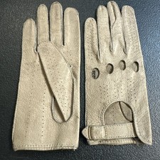 Vintage Leather Driving Gloves Women's PRE-OWNED Unkown Size, See Measurements