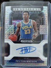 Panini Prizm Draft Picks Peyton Watson #DP-PWA UCLA Autographed Rookie 12/25