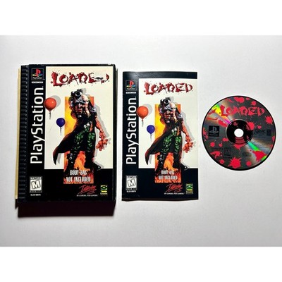 Loaded Long Box (PS1 PlayStation 1)works Complete CIB 