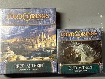 LOTR LCG Ered Mithrin Campaign & Hero Expansion Lot Sealed