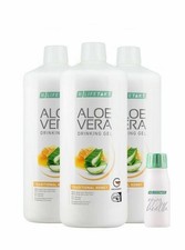 AloeVera drinking gel honey 3 bottles of 1 L + ration bottle very fresh EXP 02 27