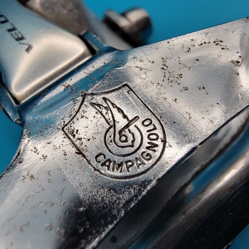 Campagnolo Veloce Double Front Derailleur Braze On Bottom Pull 9 Speed f30 - Picture 3 of 8