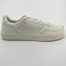 Flux Footwear Adapt Leather Trainer White Mens Size 12 Athletic Shoes Sneakers