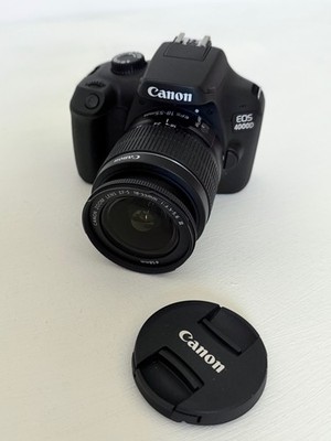 Canon EOS 4000D Digital  Camera - Kit w EF-S 18-55mm Lens & Battery/Charger