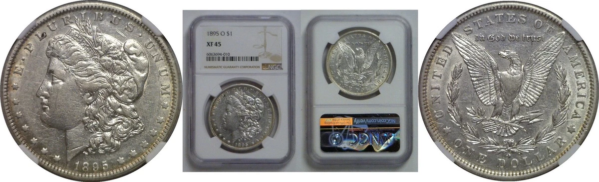 1895 Year Grade XF 45 US Morgan US Dollars (1878-1921) for sale | eBay