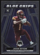 2022 Panini Mosaic #BC-11 Jahan Dotson Blue Chips