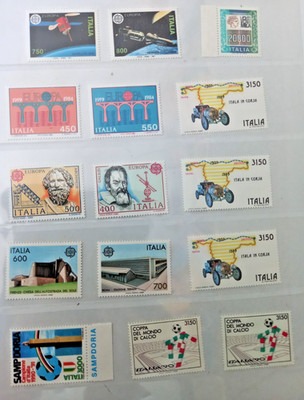 NEW STAMPS FROM ITALY GOOD SELECTION - GIFT PRICE! FIRST CHOICE ONLY