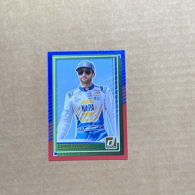 2025 Donruss Racing Nascar RED BLUE Card CHASE ELLIOTT 24