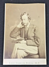 Lord Charles Bruce MP – Victorian Carte de Visite – London Stereoscopic Co c1860