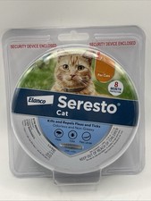 Seresto Cat Flea & Tick Collar for Cats - NEW SEALED