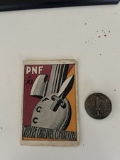 Distintivo Scudo Ventennio + Tessera Autentico WW2