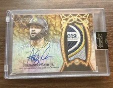 Fernando Tatis 2022 Topps Dynasty 50th AnniversaryPatch Auto /5 PSA 2019 Rookie!