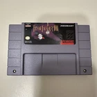 Final Fantasy III (Super Nintendo SNES, 1994) Tested Works Cleaned Fast Shipping