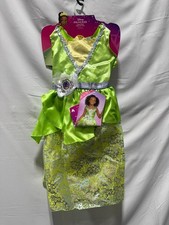 Disney Princess Tiana Core Dress Size 4-6X Kids Halloween Costume
