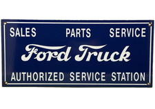 Vintage Ford Trucks Porcelain Sign Gas Station Pump Plate Dealership Chevrolet Vintage Ford Trucks Porcelain Sign Gas Station Pump Plate Dealership Chevrolet