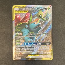 Pokémon Celebi & Venusaur GX #SM167 Tag Team Black Star Promo