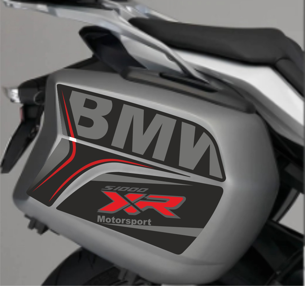 Kit Pegatinas maletas compatible con BMW S1000XR , s1000 xr compatible decals