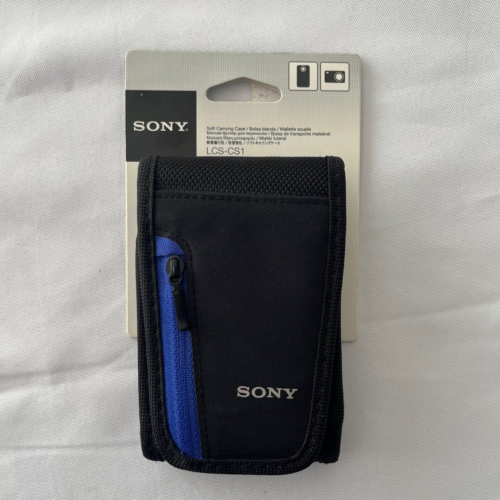 Sony LCS-CS1 Soft Carrying Case for Cyber Shot Camera W610, 620, 650, 690, WX70, - Afbeelding 1 van 6