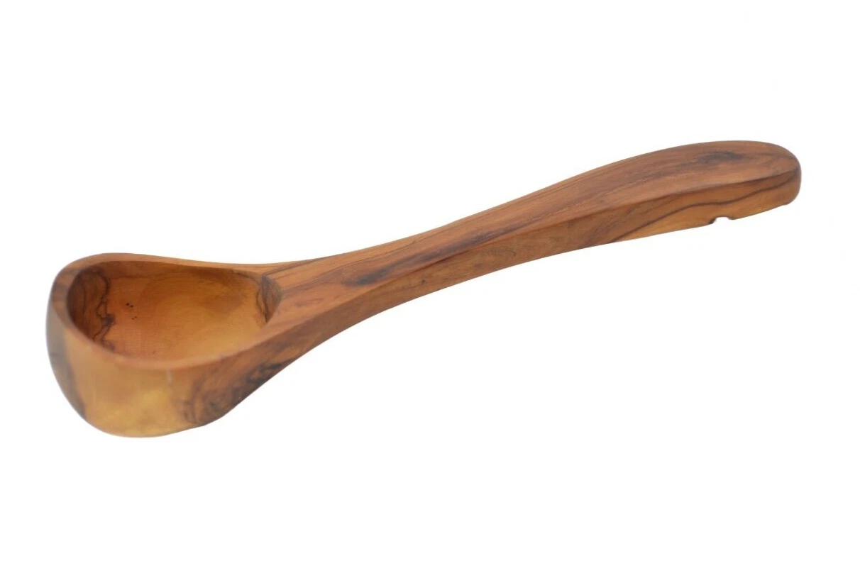 Wooden ladle for sauces or soups
Opens in a new window or tab